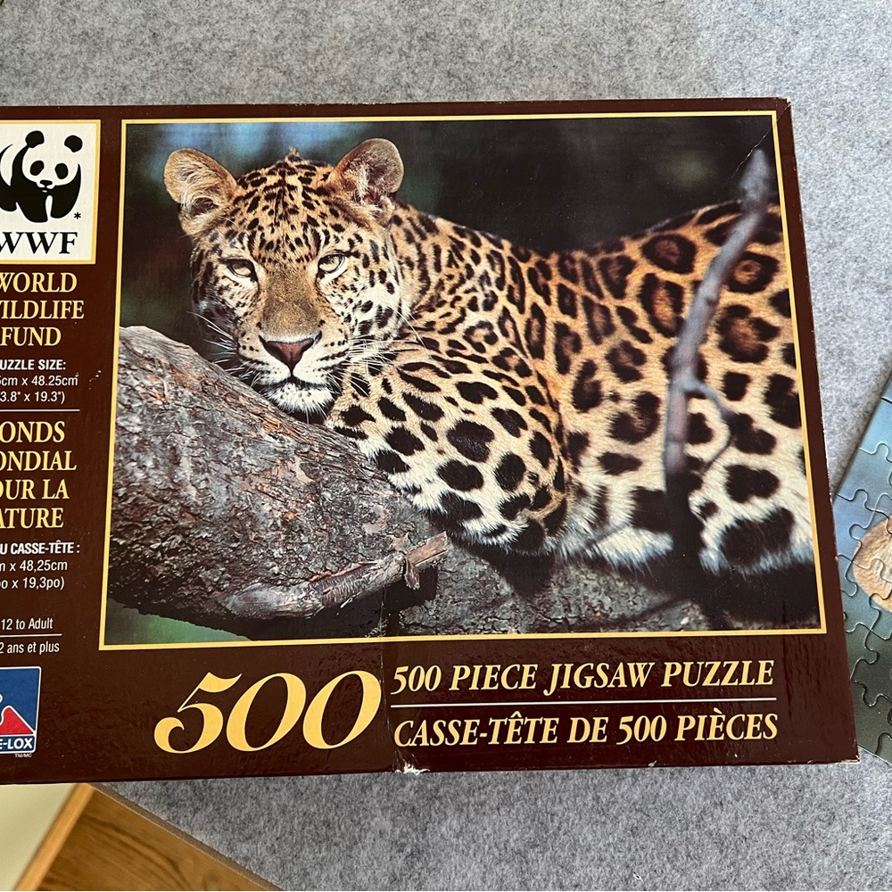 Leopard Jigsaw Puzzle - 500 Pieces